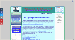Desktop Screenshot of joetheplumbernet.com